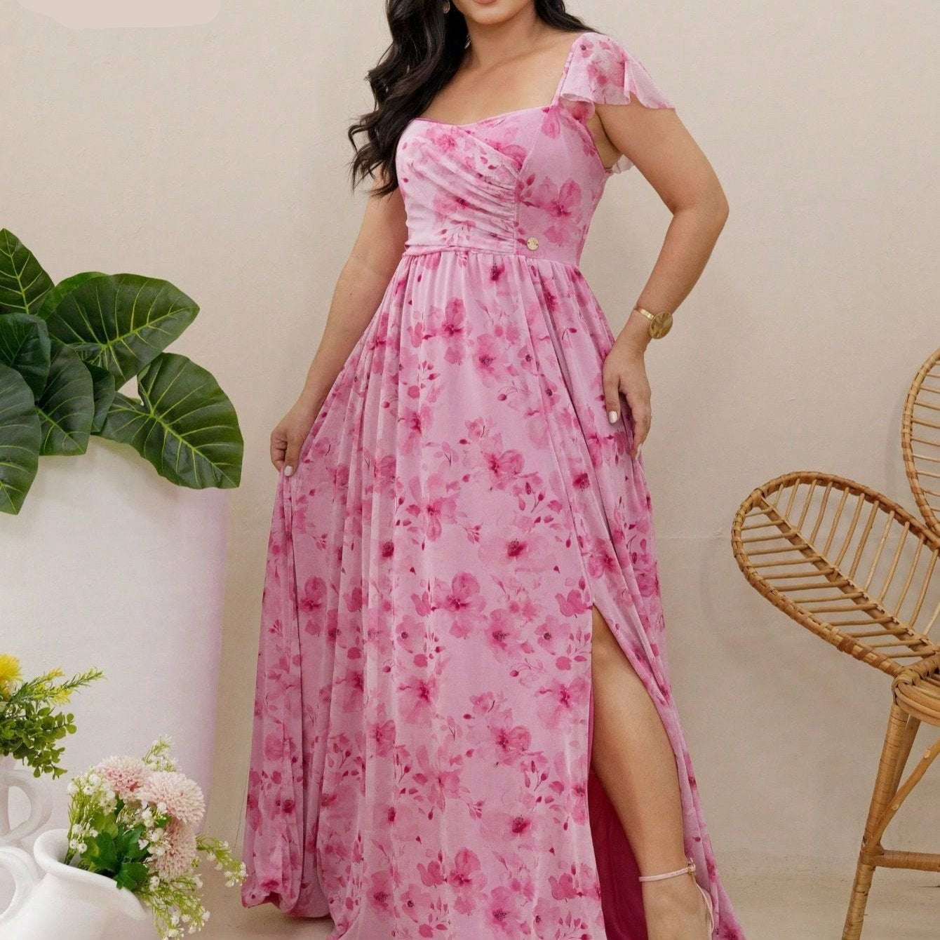 Vestido Aurora Solar