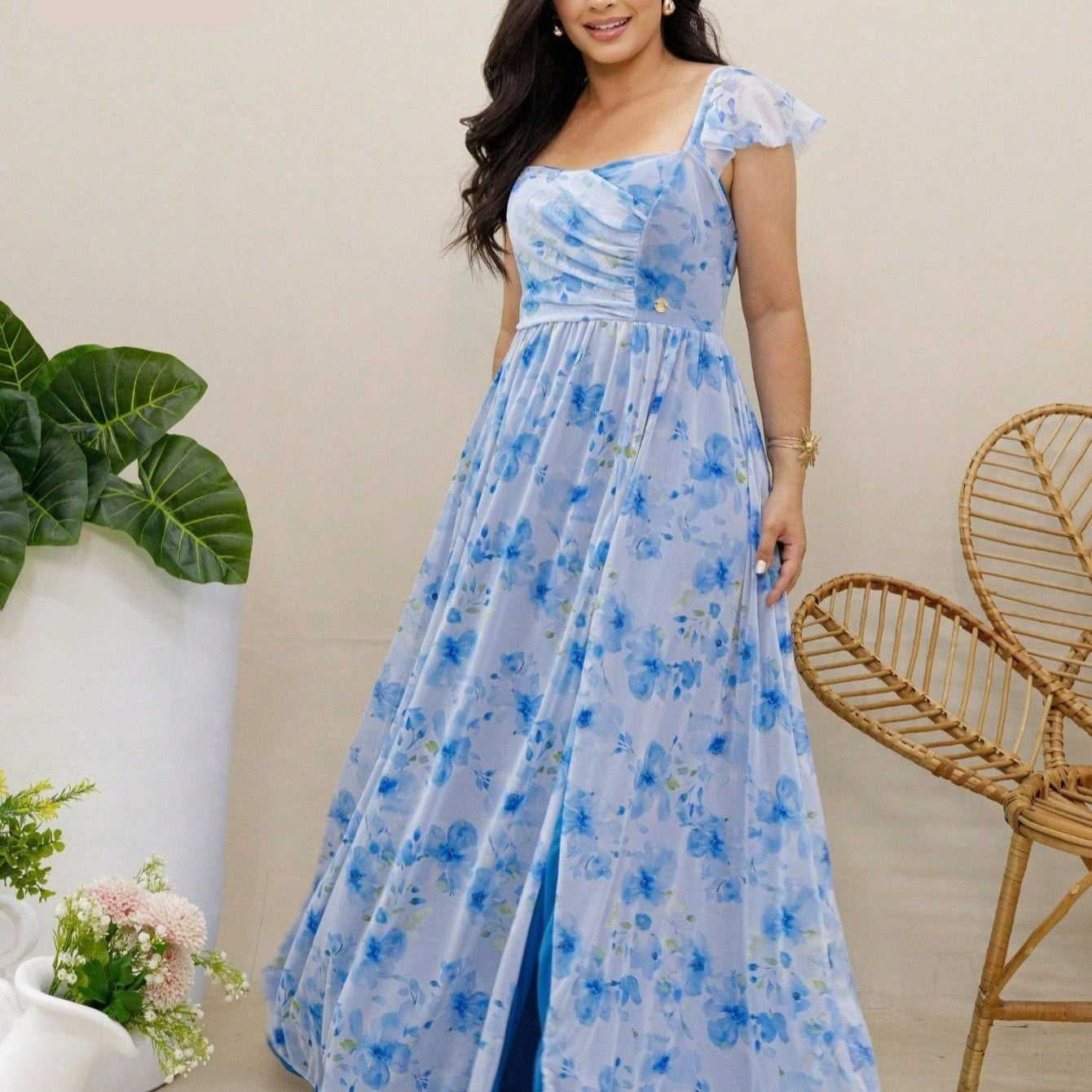 Vestido Aurora Solar